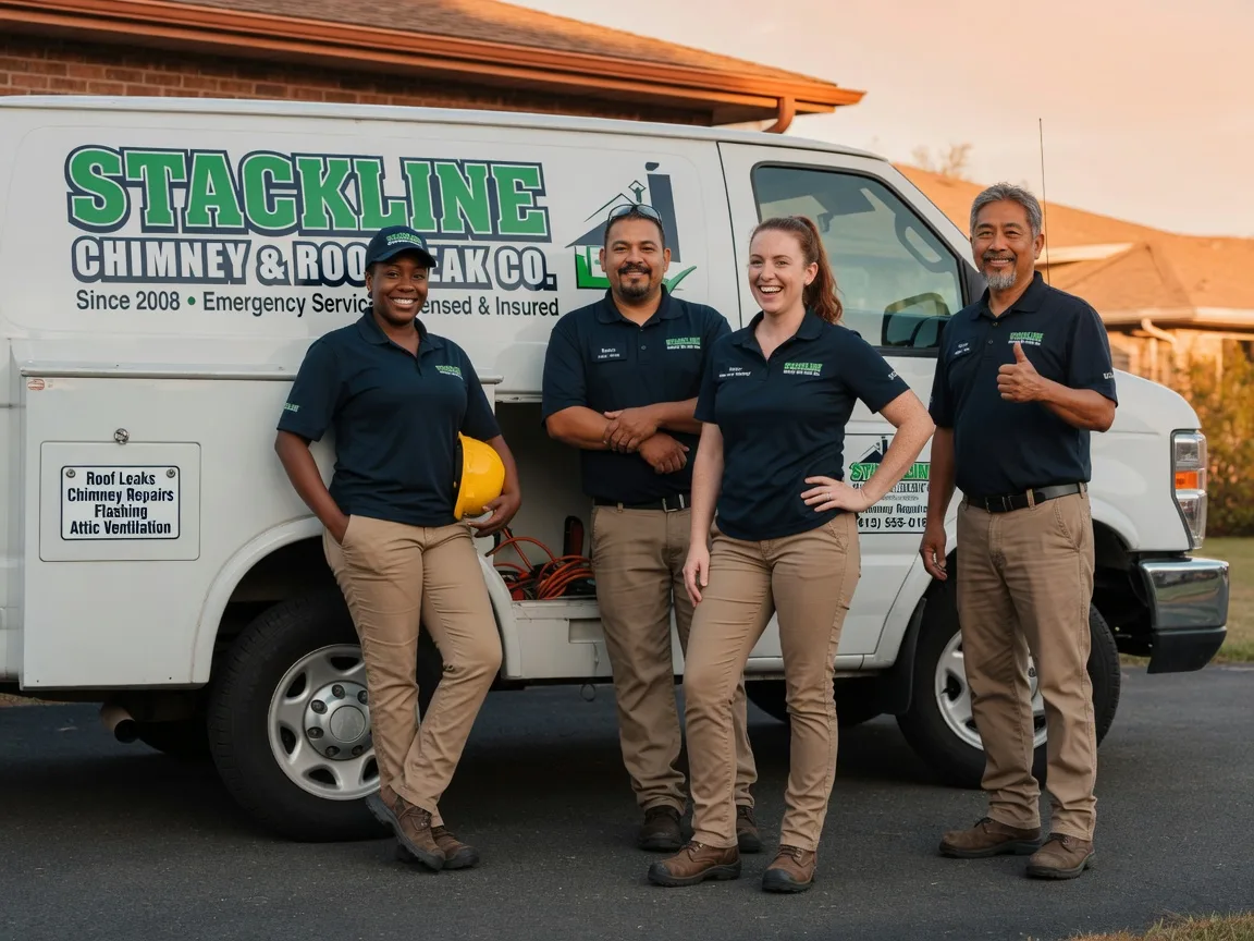 Chimney flashing repair company in Saint George, KS